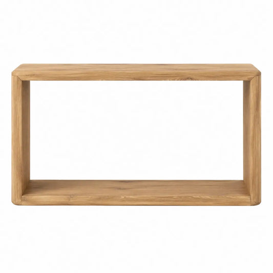 Konsola z drewna dębowego 120x35x75 cm