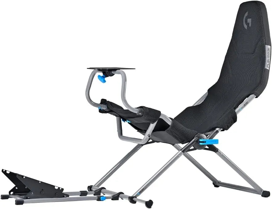 Playseat Kokpit do symulatora wyścigowego — Challenge, z metalu, 140 × 60 × 105 cm, szary