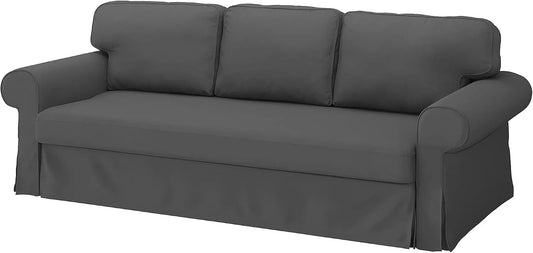 IKEA VRETSTORP Sofa: 3-osobowa, szary