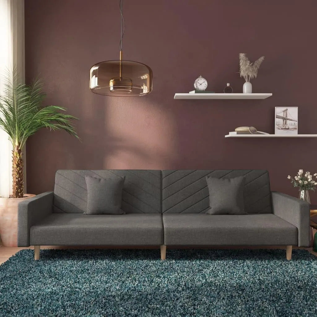 Sofa — z poduszkami, 2-osobowa