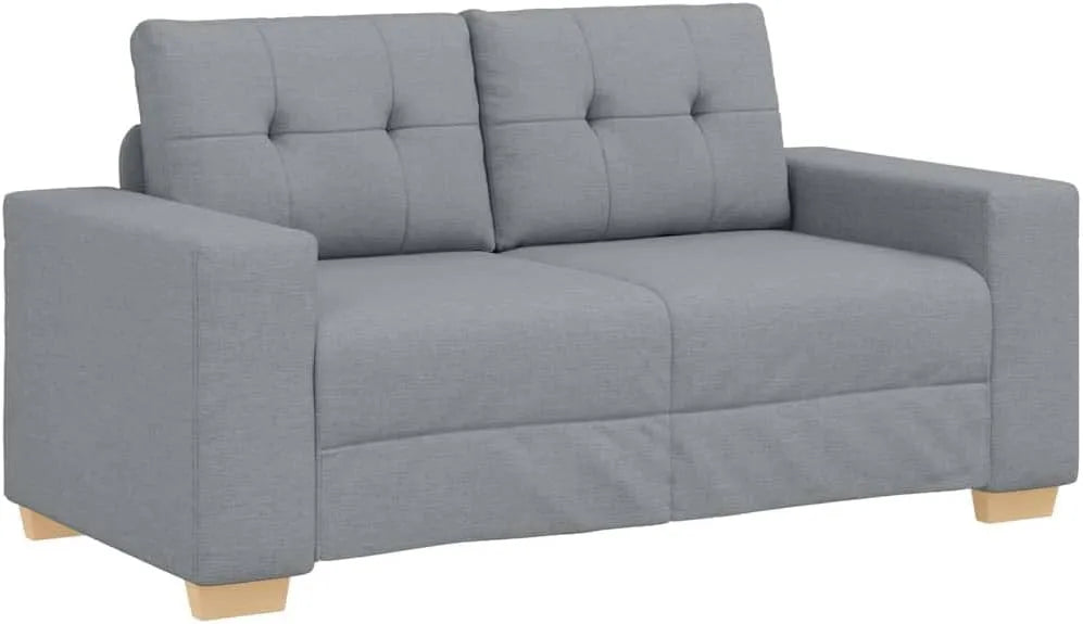 Sofa – tapicerka materiałowa, 120 cm, tapicerka materiałowa