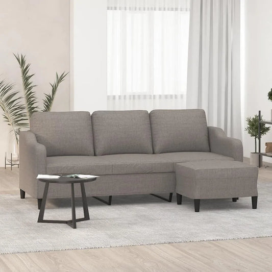Sofa: 3-osobowa, szary