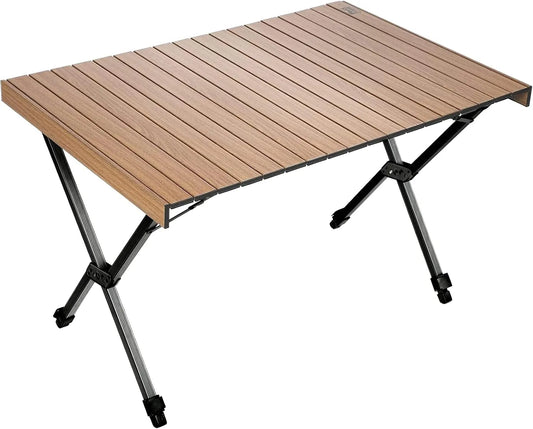 Grill ogrodowy — RIDGE, składana konstrukcja, z aluminium, przenośna konstrukcja, 108 × 71 cm, 1, 2 m