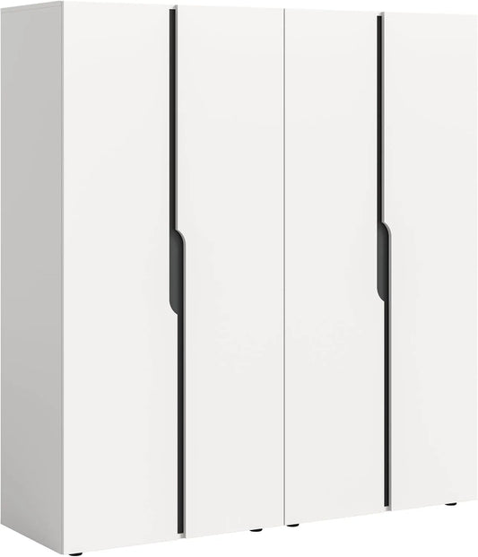 Szafa – 160 × 180 × 51 cm, biały