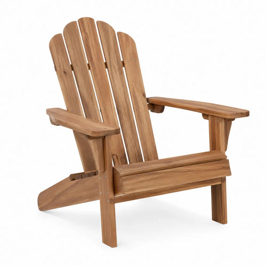 Krzesło ogrodowe drewniane teak 92x78x86 cm